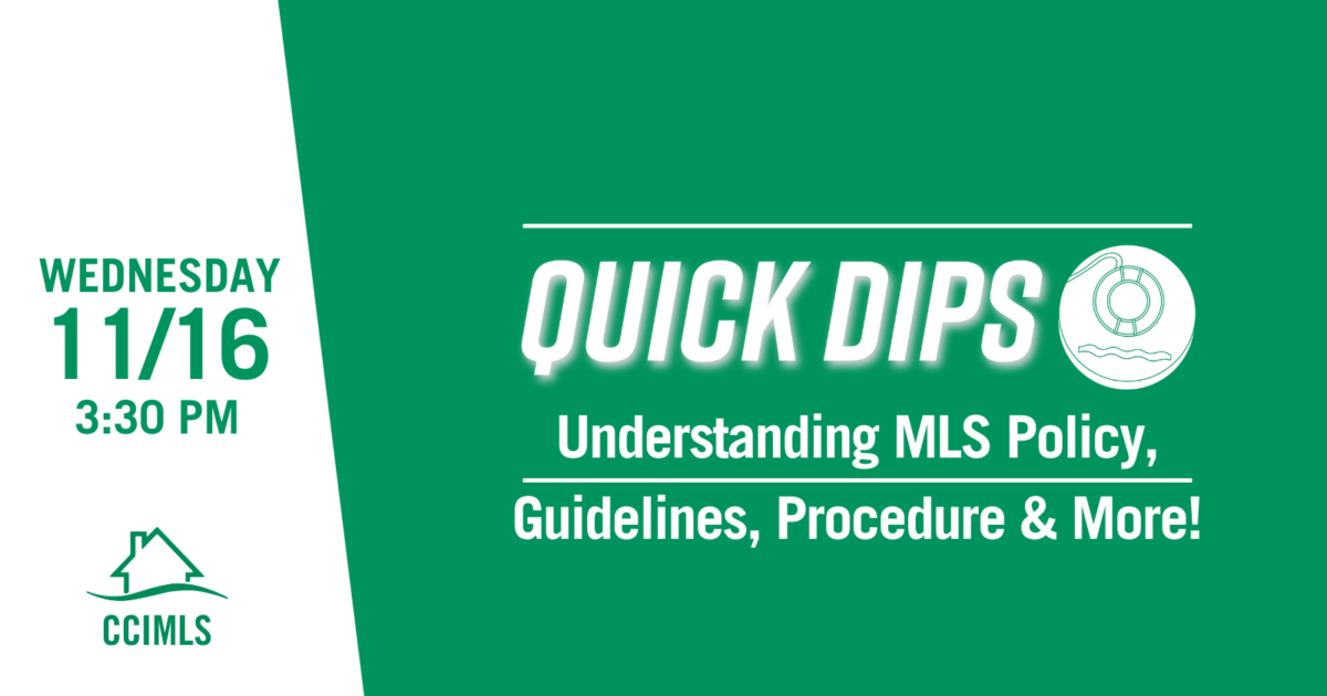 Understanding MLS Policy Guidelines Procedure More CCIAOR